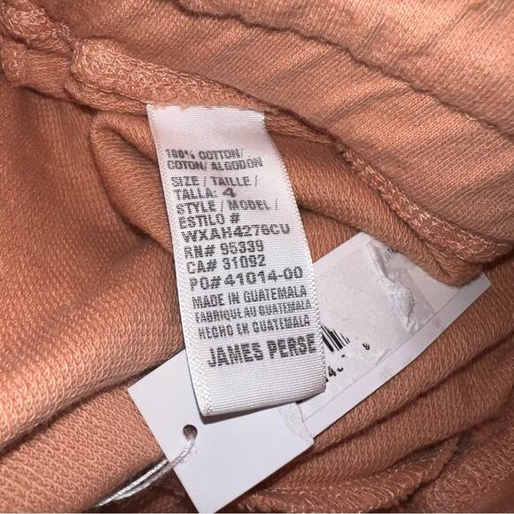 James Perse Drawstring Knit Shorts - Picture 6 of 11